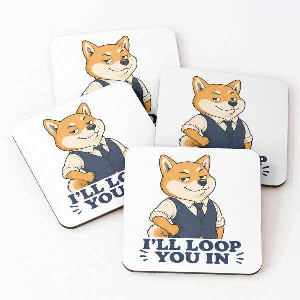 Item preview, Funny Shiba Inu Office Humor Corporate Coworker Gift designed and sold by Gentlestate.