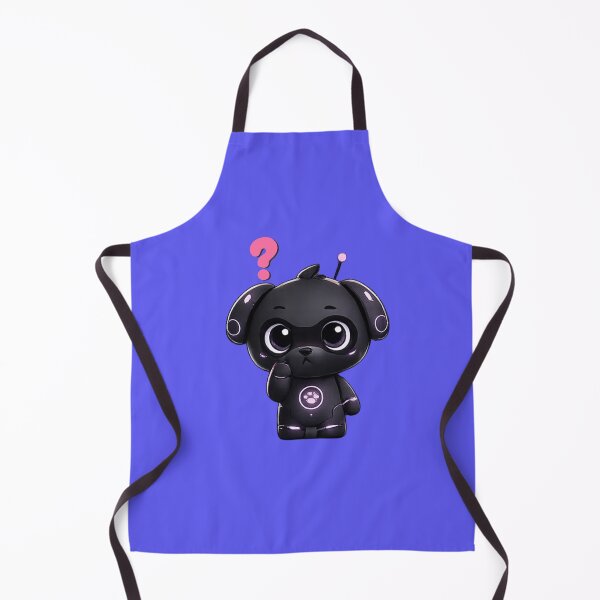 Item preview, NeoPup Thinking – Futuristic Cute Robot Dog designed and sold by Mosogoloso.