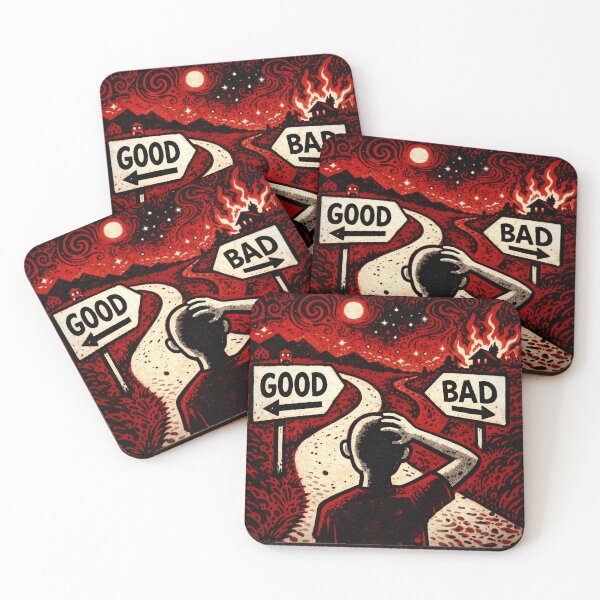 Item preview, Good or Bad Choice Drawing designed and sold by xeltravom.