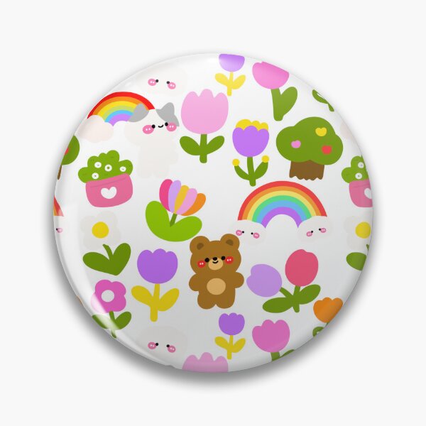 Item preview, Rainbow Garden Critters Seamless  designed and sold by KJackArtwork.