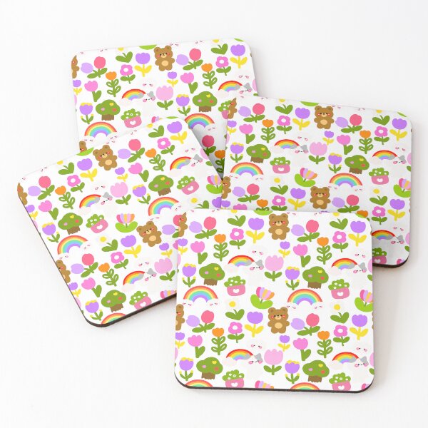 Item preview, Rainbow Garden Critters Seamless  designed and sold by KJackArtwork.