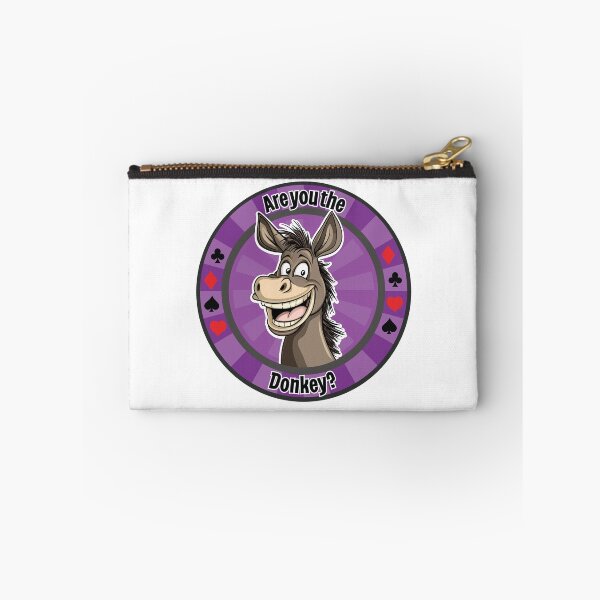 Item preview, Are you the Donkey? Poker Chip - Purple designed and sold by SquishyKitkat.