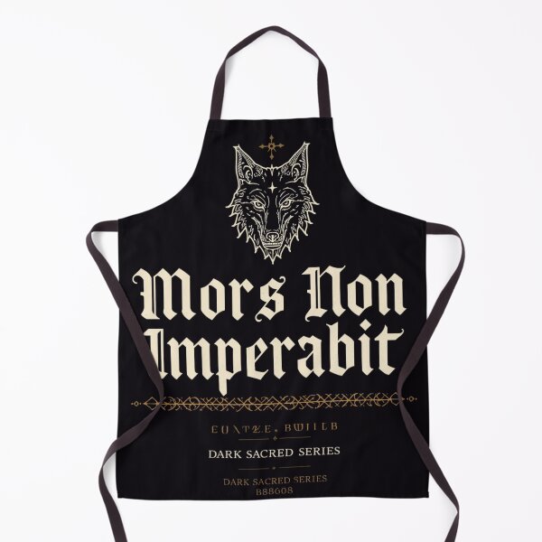 Item preview, Death Shall Not Reign Gothic Typography Print designed and sold by GeoWhimsy Studio.