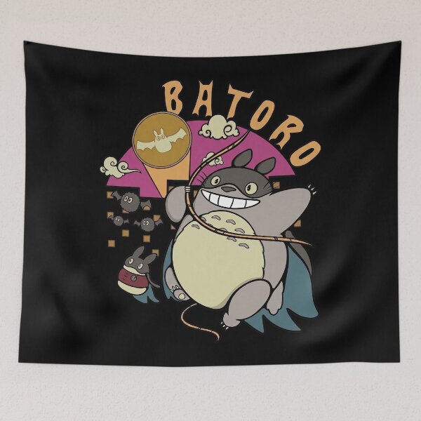 Item preview, My Neighbor Batoro - Anime Superhero Mashup designed and sold by RosetteArtists.