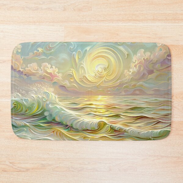Item preview,  Pastel Coastal Scenery at Sunset designed and sold by MargaretWiktor.