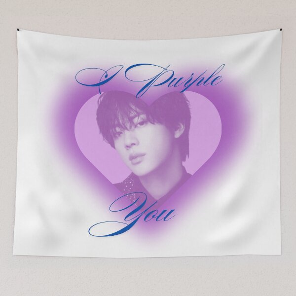 Artikelvorschau, BTS JIN Seokjin I Purple You entworfen und verkauft von lydiamoon1.