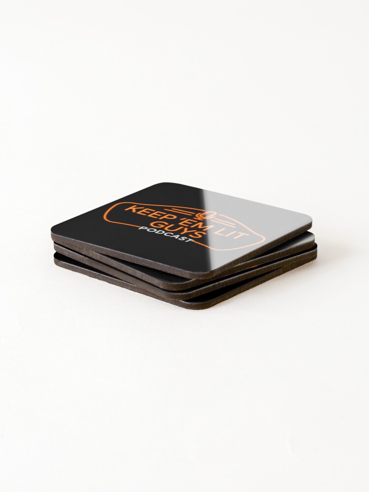 Thumbnail 4 of 5, Coasters (Set of 4), Keep 'Em Lit Guys designed and sold by CigarPop.