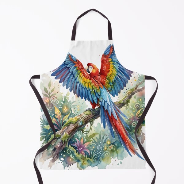 Item preview, Exotic Parrot Scarlet Macaw Ara Macao designed and sold by RubisLeaf.