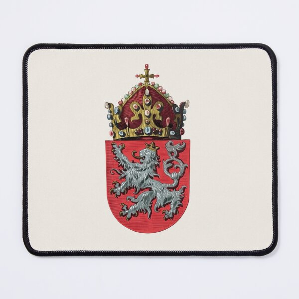 Item preview, Coat of Arms Kingdom of Bohemia — Double-Tailed Lion Habsburg Crown Land designed and sold by BestVarieties.