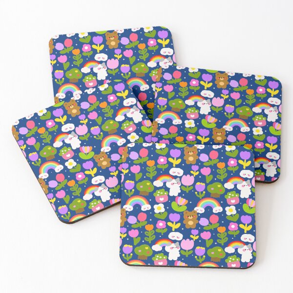 Item preview, Rainbow Garden Critters Seamless  designed and sold by KJackArtwork.