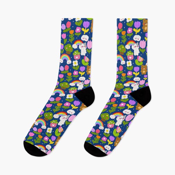Item preview, Rainbow Garden Critters Seamless  designed and sold by KJackArtwork.