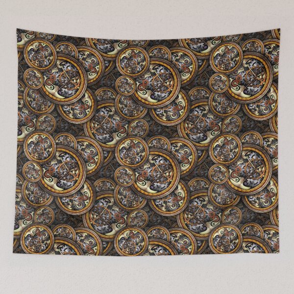 Item preview, Clockwork Fantasy Pattern designed and sold by leeleeandthebee.