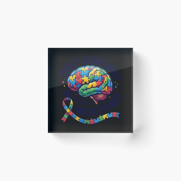 Item preview, Don't Judge What You Don't Understand Puzzle Brain designed and sold by maydebanxin.