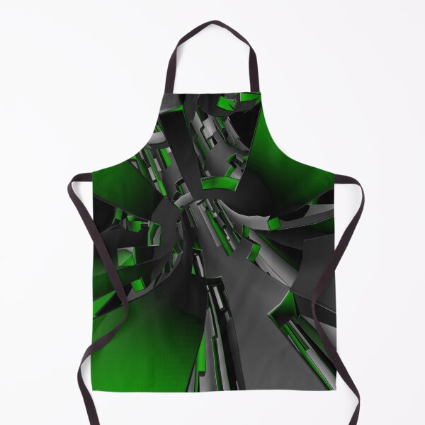 Item preview, Futuristic Green Neon Mechanical Abstract 3D designed and sold by Gisleyson.