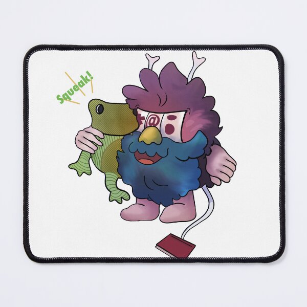 Item preview, Gobble de gook monster and squeaky toy frog designed and sold by alienpoet.