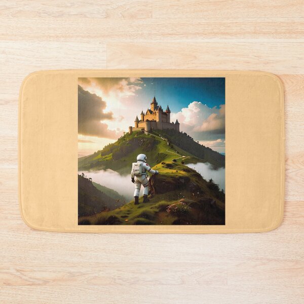 Item preview, Astronaut finds castle on another planet designed and sold by Creative Visualize.