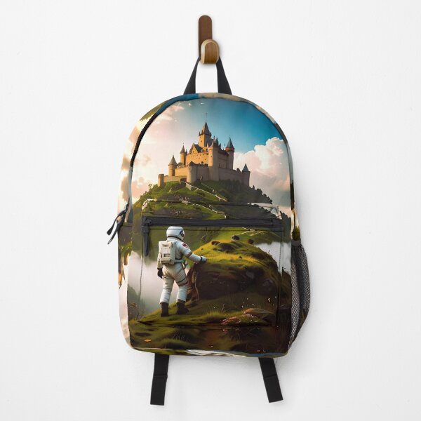 Item preview, Astronaut finds castle on another planet designed and sold by Creative Visualize.