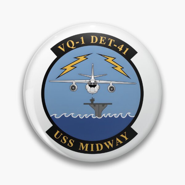 Item preview, VQ-1 Detachment 41: USS Midway Carrier Operations Patch designed and sold by CharlieDesings.