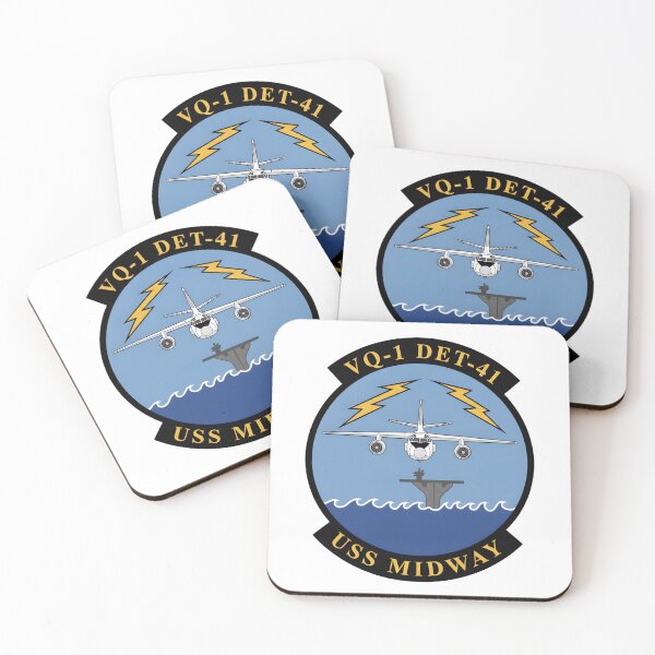 Item preview, VQ-1 Detachment 41: USS Midway Carrier Operations Patch designed and sold by CharlieDesings.