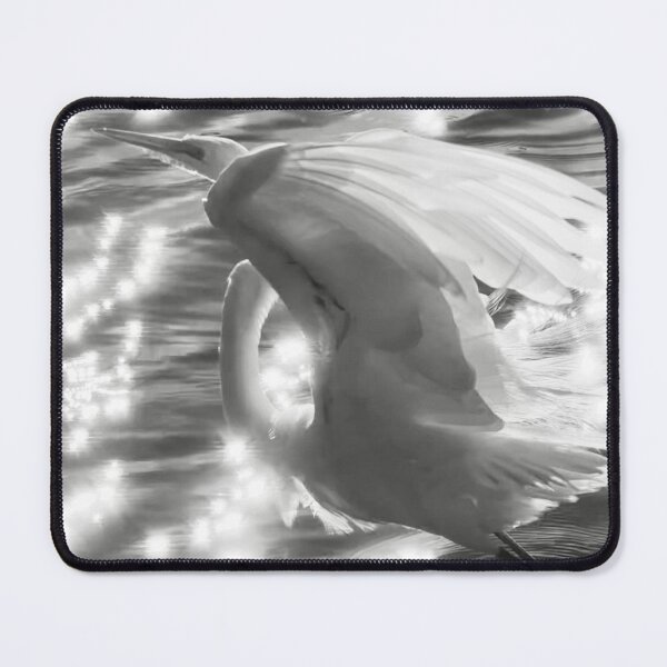 Item preview, Egret in Black and White designed and sold by Kent Nickell.