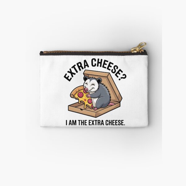 Item preview, Funny Extra Cheese Possum Pizza Lover Meme Sticker designed and sold by Mr-wow.