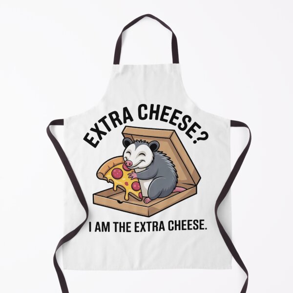 Item preview, Funny Extra Cheese Possum Pizza Lover Meme Sticker designed and sold by Mr-wow.
