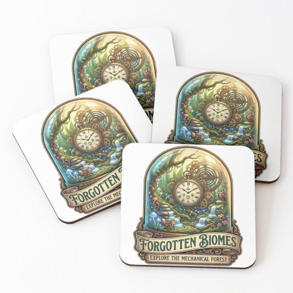 Item preview, Forgotten Biomes Clockwork Terrarium Steampunk Art designed and sold by Bada_Lì.