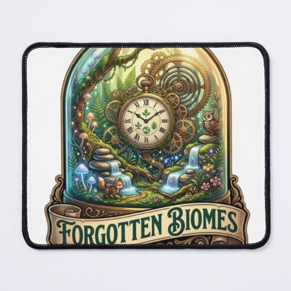 Item preview, Forgotten Biomes Clockwork Terrarium Steampunk Art designed and sold by Bada_Lì.