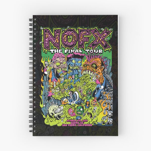Item preview, NOFX – Final Tour “Last of the Final Shows” 2024 designed and sold by rockfanatic.