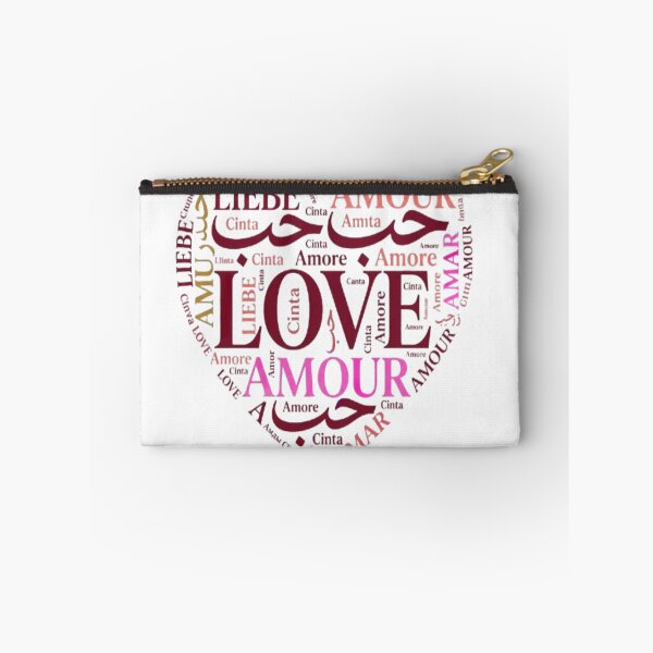 Item preview, Amor en varios idiomas: tipografía de corazón – diseño de regalo romántico designed and sold by Salma.Store.