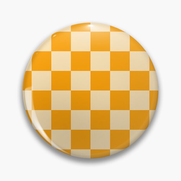 Item preview, Orange peel & cream peach checkered seamless pattern designed and sold by Mint + Midnight.