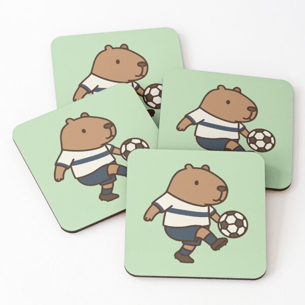 Item preview, Soccer Capybara – Funny Sports Design designed and sold by Dogandesighn.