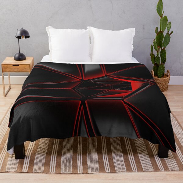 Item preview, Red Neon Core Sharp Geometric Abstract 3D designed and sold by Gisleyson.