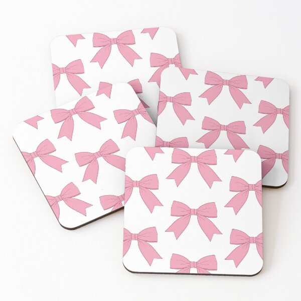 Item preview, Pink Bow Aesthetic Minimal Design | Cute Ribbon Illustration for Stickers & Prints designed and sold by Luna-Art1.
