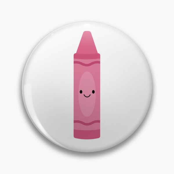 Item preview, Happy Pink Crayon designed and sold by Design-by-Steph.