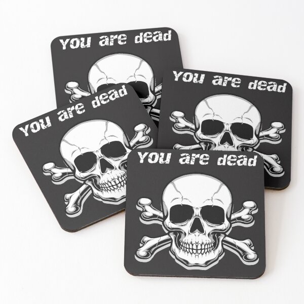 Item preview, Skull and Crossbones - You Are Dead Vintage Horror designed and sold by MOHAMEDNOOR428.