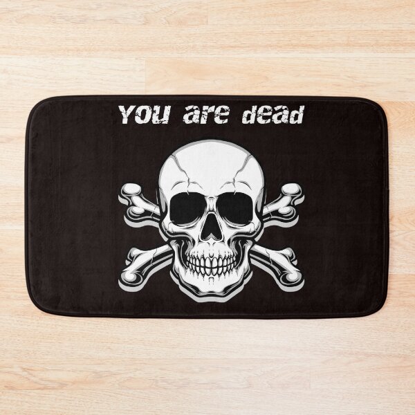 Item preview, Skull and Crossbones - You Are Dead Vintage Horror designed and sold by MOHAMEDNOOR428.