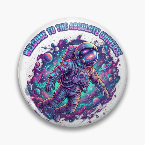 Item preview, Floating Astronaut Drifting Through Space – Absolute Universe Cosmic Dream Aesthetic designed and sold by ArtsyExplorer.