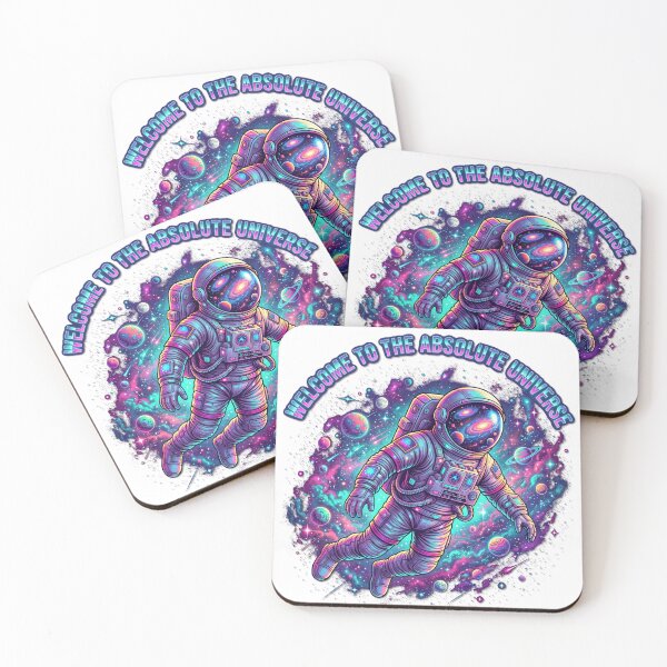 Item preview, Floating Astronaut Drifting Through Space – Absolute Universe Cosmic Dream Aesthetic designed and sold by ArtsyExplorer.