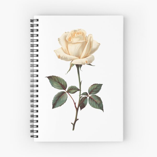 Item preview, White rose  designed and sold by uunaa.