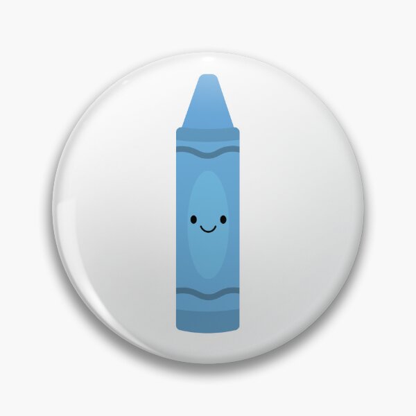 Item preview, Happy Blue Crayon designed and sold by Design-by-Steph.
