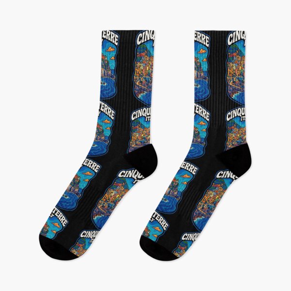 Item preview, Cinque Terre Italy Trippy Art Travel designed and sold by TomFrontierArt.