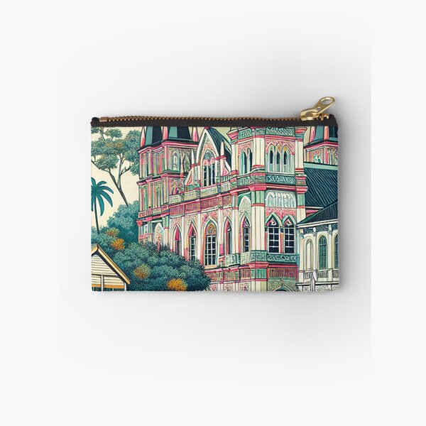 Item preview, Paramaribo Suriname Ukiyo-e Japanese Woodblock Style - Saint Peter and Paul Cathedral designed and sold by Vandy Fullam.