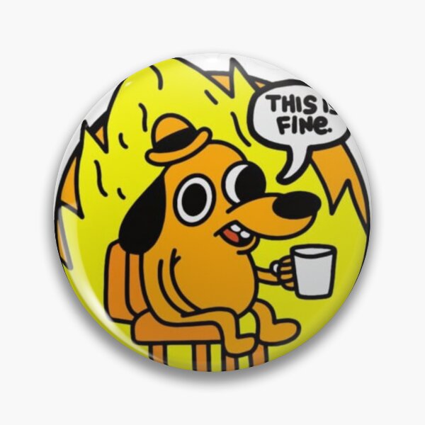 Item preview, This is Fine designed and sold by PeelBloom.