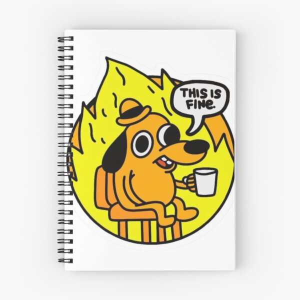 Item preview, This is Fine designed and sold by PeelBloom.