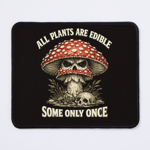 Item preview, All Plants Are Edible Once designed and sold by FrameFlow.
