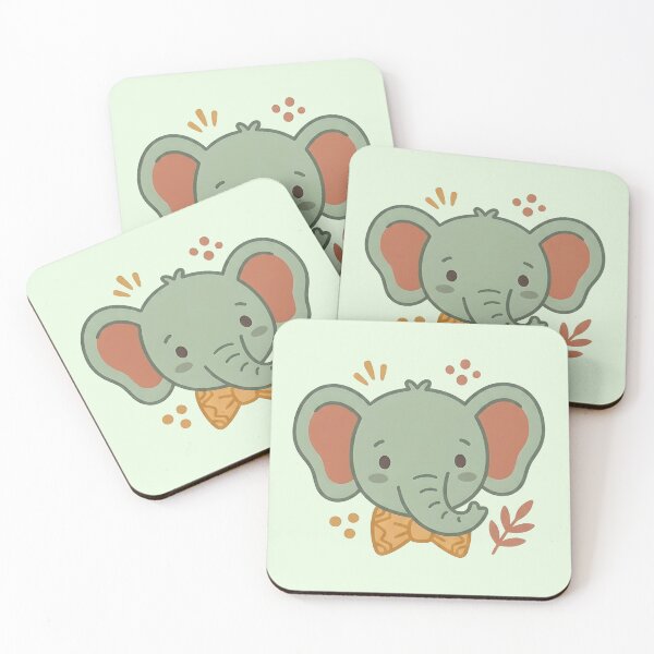 Item preview, Cute Boho Elephant with Bow Tie designed and sold by dreephic22.