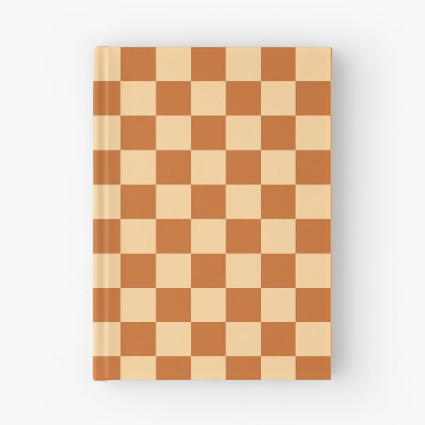 Item preview, Burnt orange & caramel checkered seamless pattern designed and sold by Mint + Midnight.