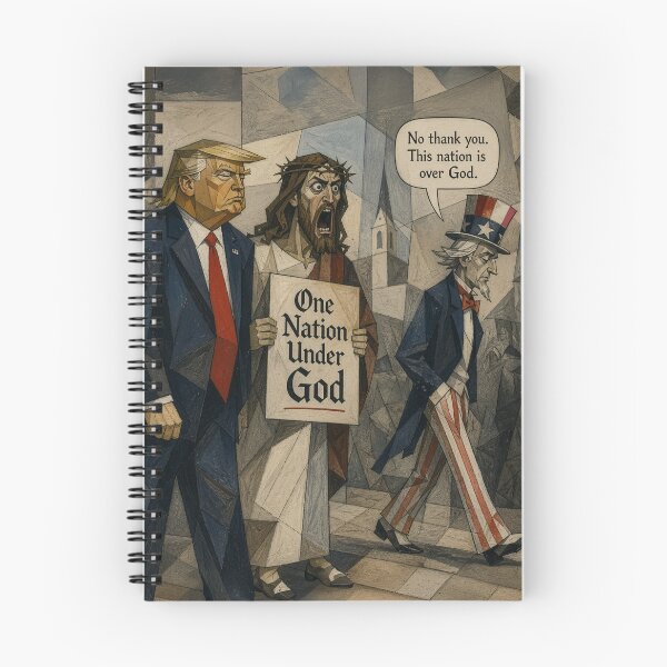 Item preview, America is Over God Not Under God designed and sold by irregulargoods.