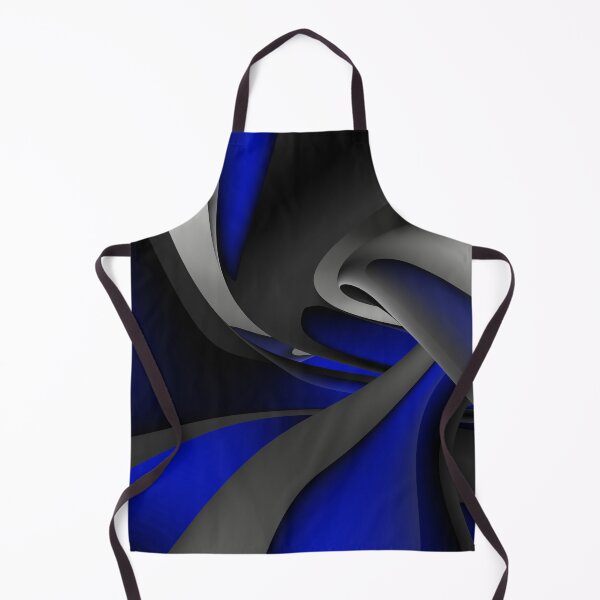 Item preview, Deep Blue Metallic Twisted Abstract 3D designed and sold by Gisleyson.